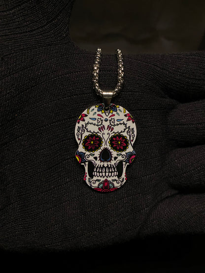 LIMITED EDITION CHROMATIC SKULL PENDANT